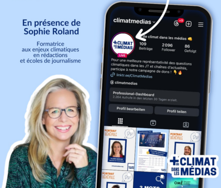 Tant de cerveaux disponibles, quelle place pour le climat dans les JT avec Sophie Roland