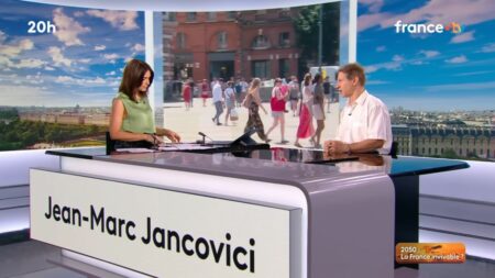 Journal télévisé sur France 2 - Jean Marc Jancovici